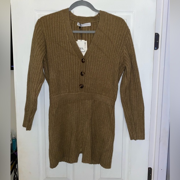 Zara Sweater Romper - Picture 2 of 4